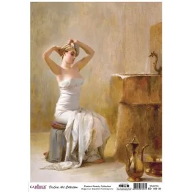 Model EB009 Deluxe Art Collection Pirinç Dekopaj 60x84cm